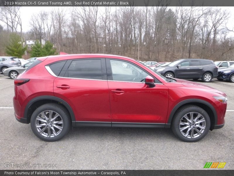 Soul Red Crystal Metallic / Black 2019 Mazda CX-5 Grand Touring AWD