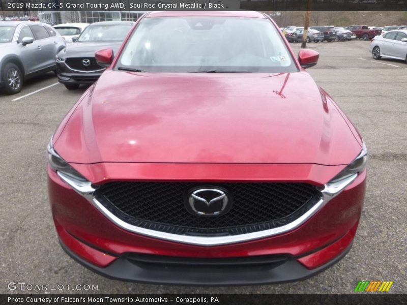 Soul Red Crystal Metallic / Black 2019 Mazda CX-5 Grand Touring AWD