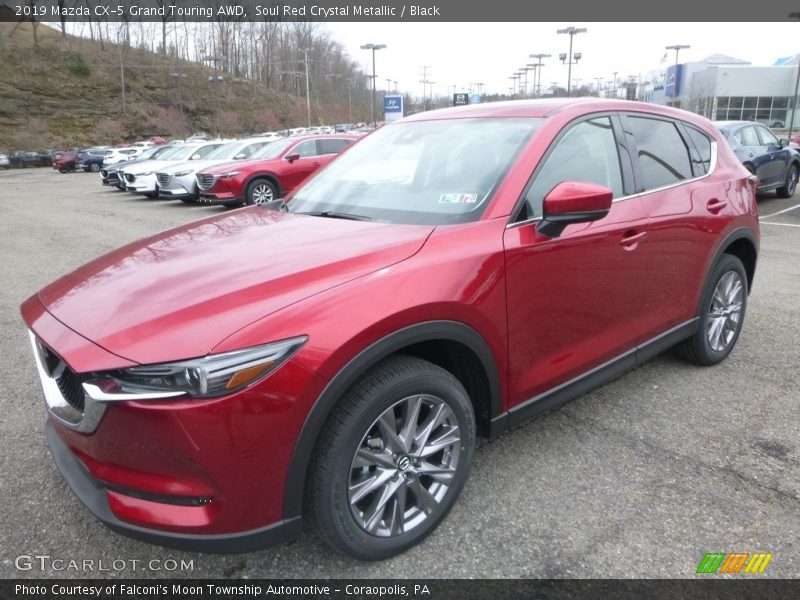 Soul Red Crystal Metallic / Black 2019 Mazda CX-5 Grand Touring AWD