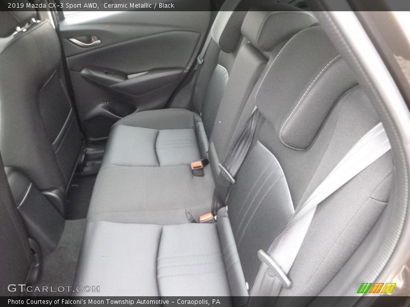 Ceramic Metallic / Black 2019 Mazda CX-3 Sport AWD