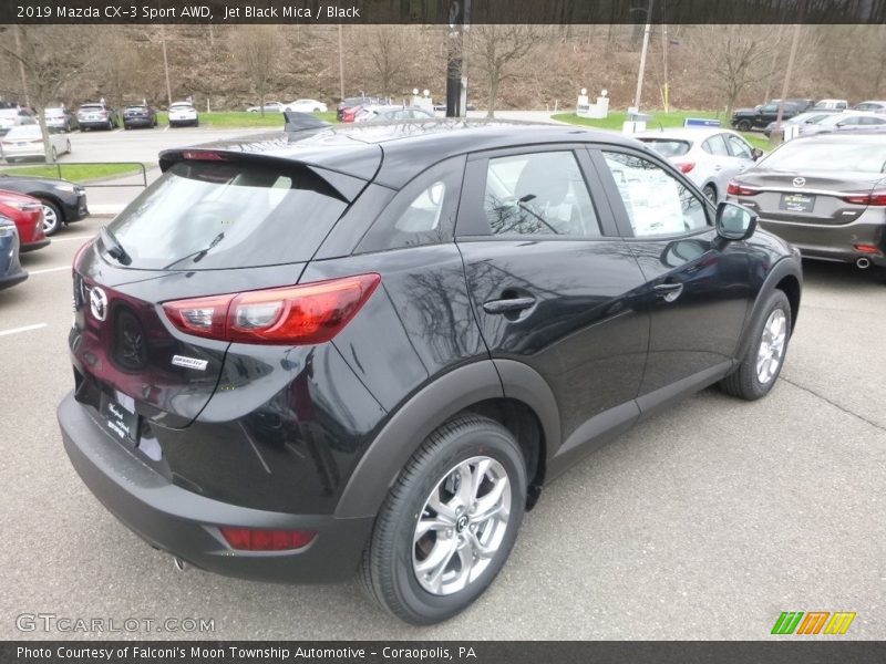 Jet Black Mica / Black 2019 Mazda CX-3 Sport AWD