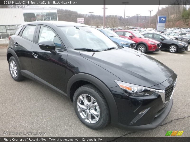 Jet Black Mica / Black 2019 Mazda CX-3 Sport AWD