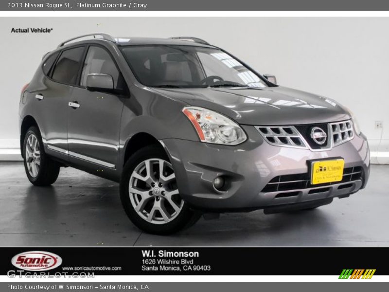 Platinum Graphite / Gray 2013 Nissan Rogue SL