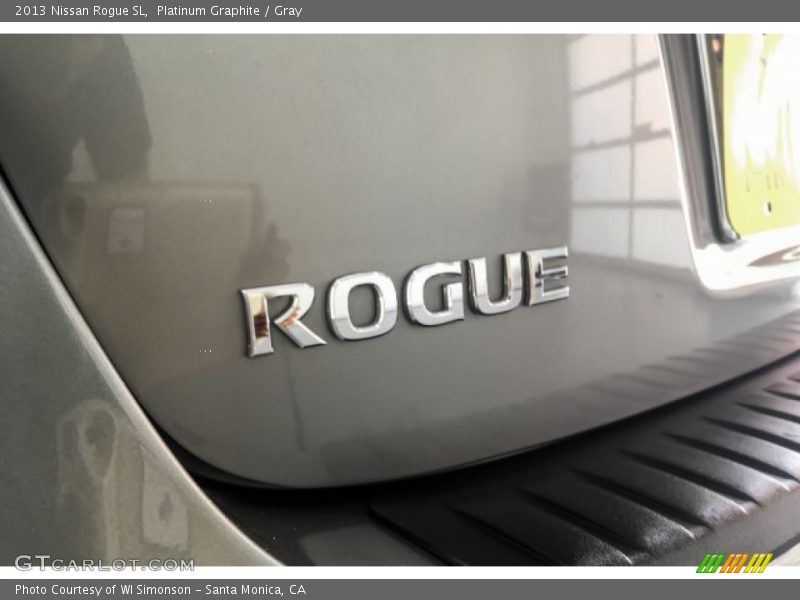 Platinum Graphite / Gray 2013 Nissan Rogue SL