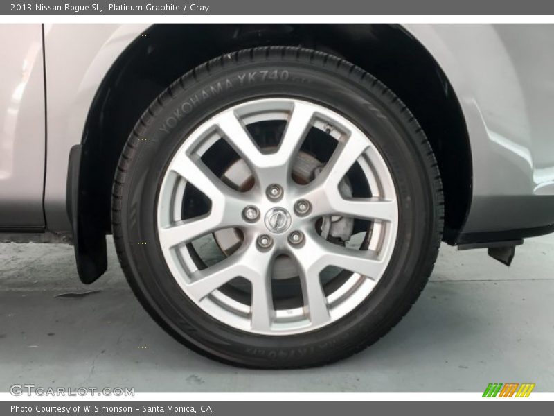 Platinum Graphite / Gray 2013 Nissan Rogue SL