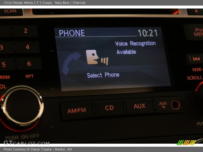 Navy Blue / Charcoal 2010 Nissan Altima 2.5 S Coupe