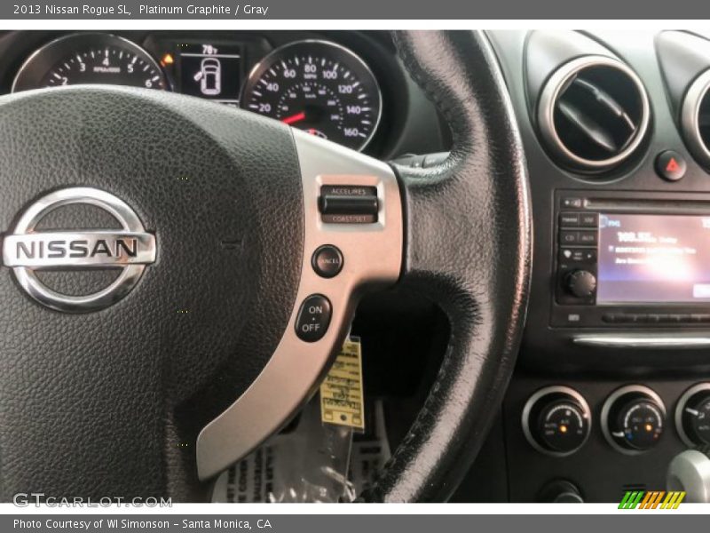 Platinum Graphite / Gray 2013 Nissan Rogue SL