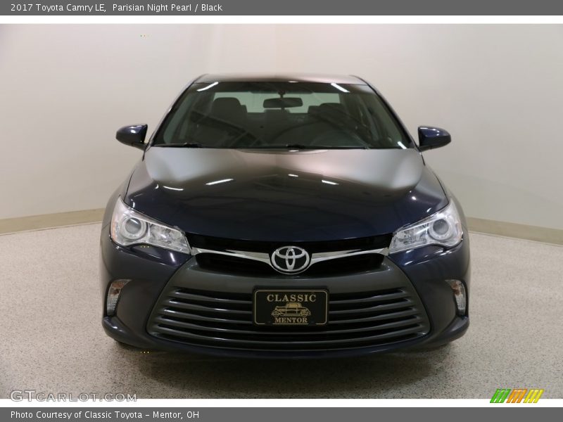 Parisian Night Pearl / Black 2017 Toyota Camry LE