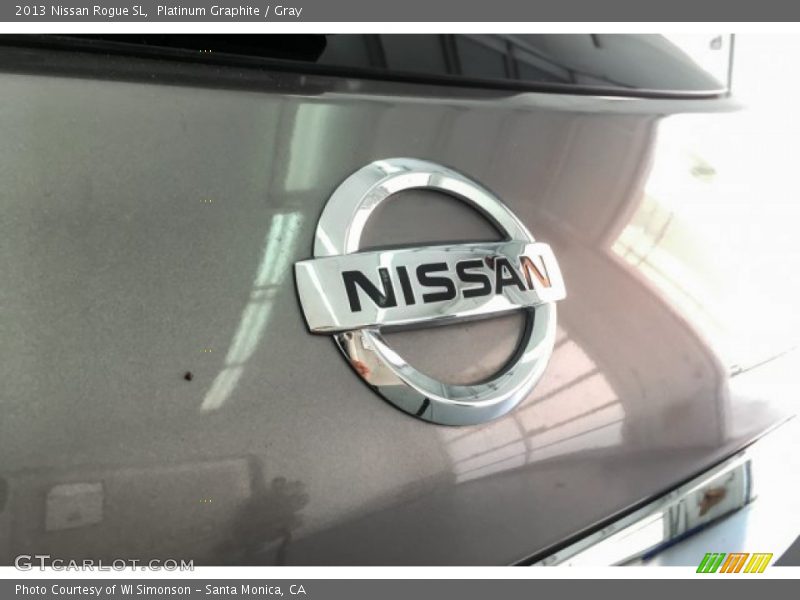 Platinum Graphite / Gray 2013 Nissan Rogue SL