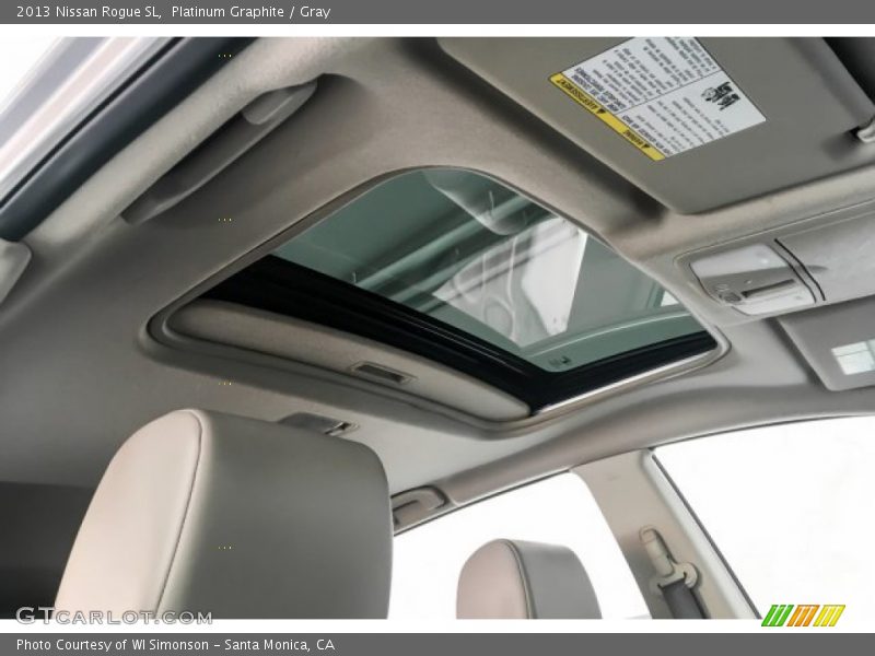 Platinum Graphite / Gray 2013 Nissan Rogue SL