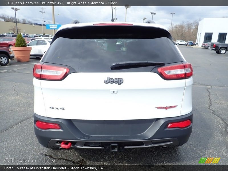 Bright White / Morocco - Black 2014 Jeep Cherokee Trailhawk 4x4