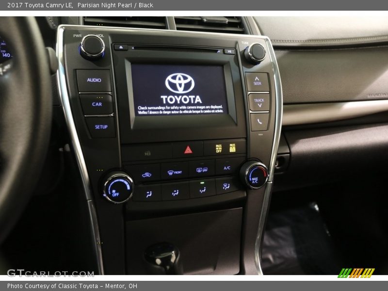 Parisian Night Pearl / Black 2017 Toyota Camry LE