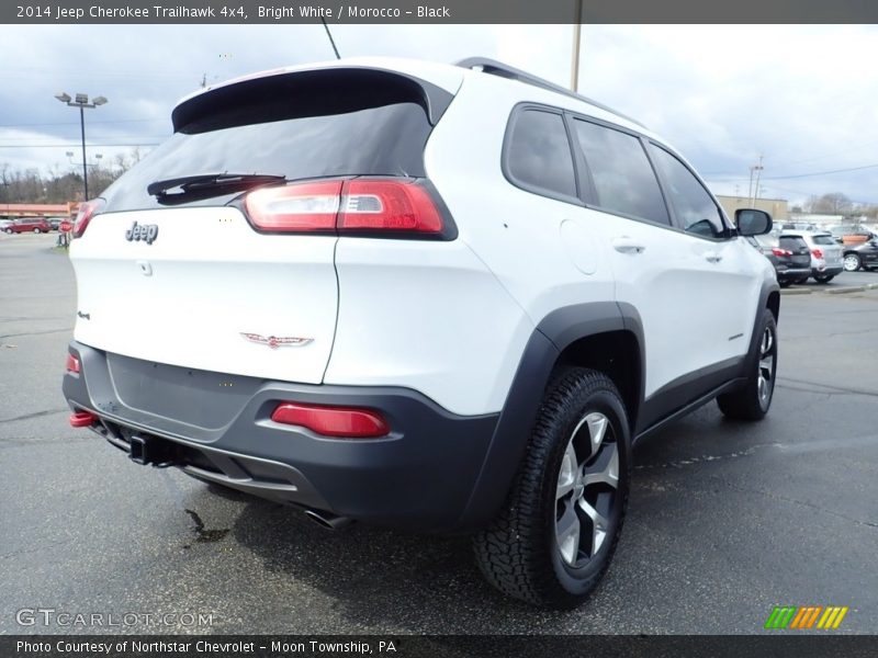Bright White / Morocco - Black 2014 Jeep Cherokee Trailhawk 4x4