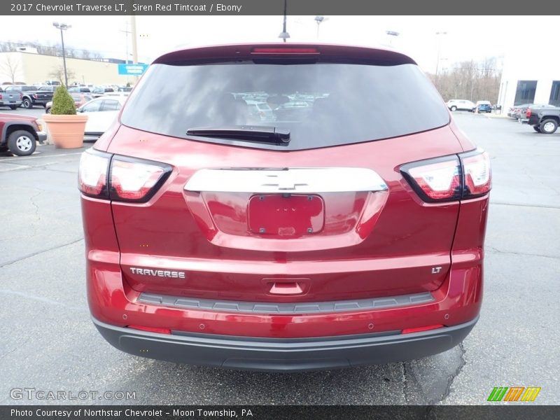 Siren Red Tintcoat / Ebony 2017 Chevrolet Traverse LT
