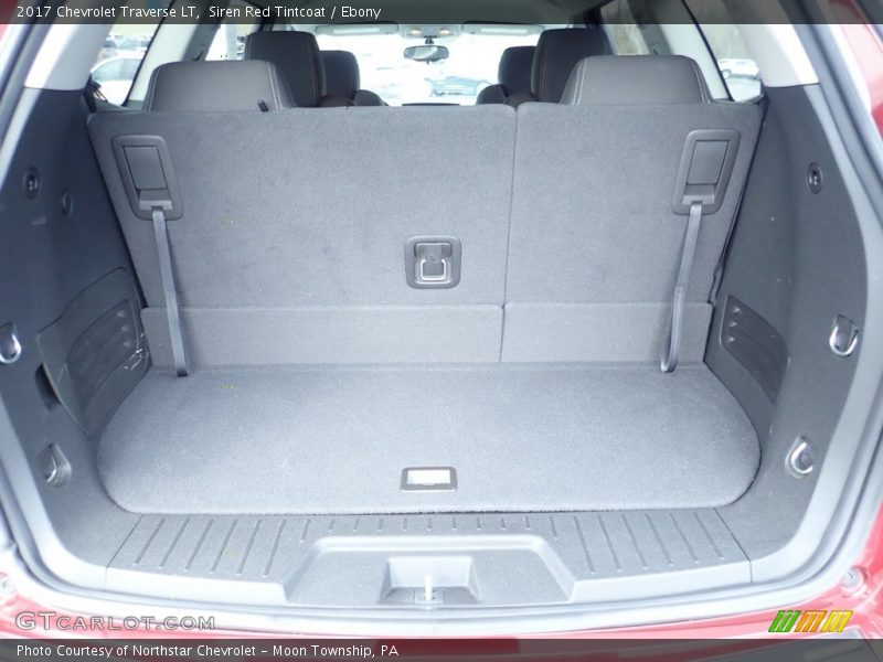 Siren Red Tintcoat / Ebony 2017 Chevrolet Traverse LT