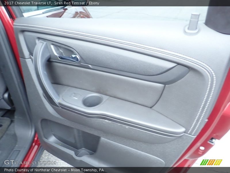 Siren Red Tintcoat / Ebony 2017 Chevrolet Traverse LT