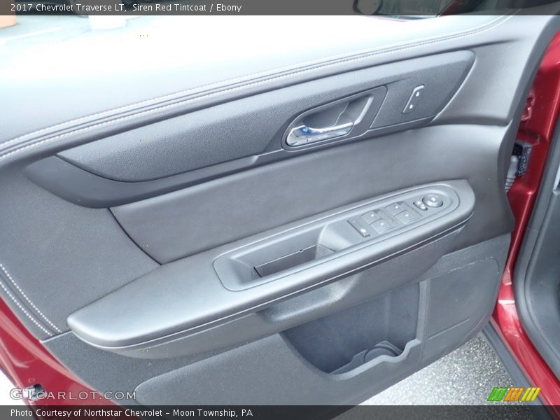 Siren Red Tintcoat / Ebony 2017 Chevrolet Traverse LT
