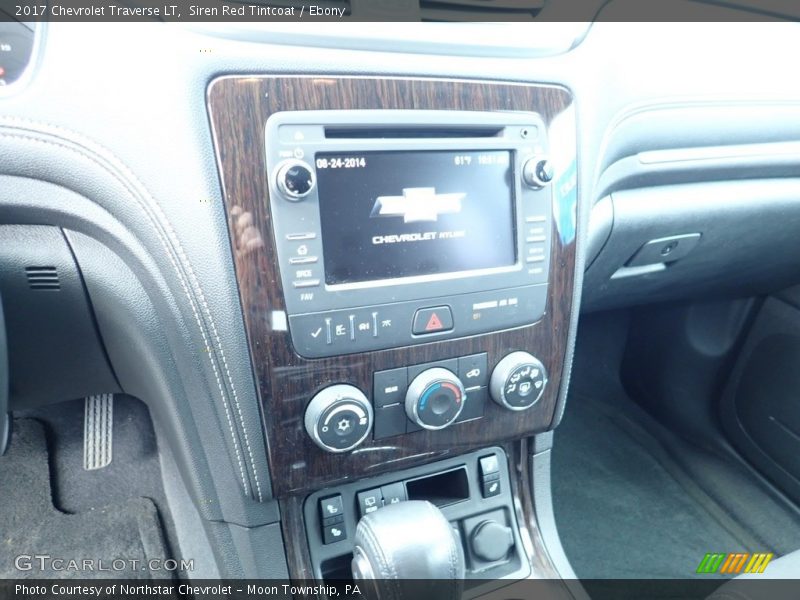 Siren Red Tintcoat / Ebony 2017 Chevrolet Traverse LT
