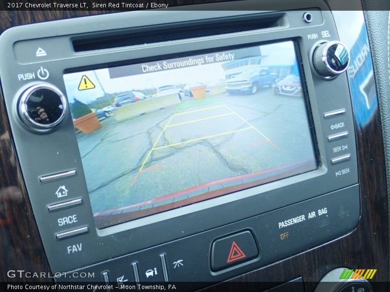 Siren Red Tintcoat / Ebony 2017 Chevrolet Traverse LT