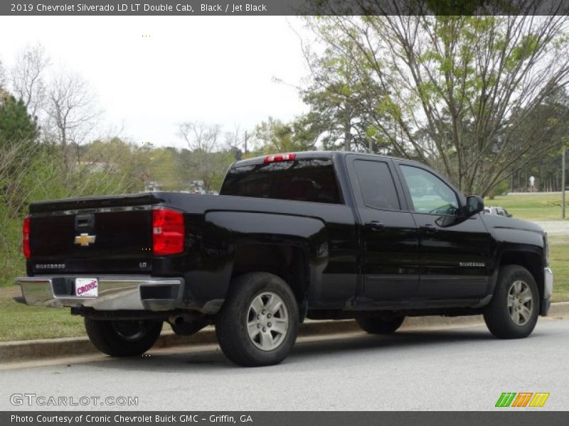 Black / Jet Black 2019 Chevrolet Silverado LD LT Double Cab