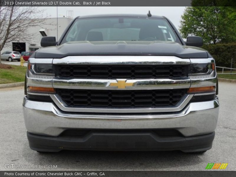 Black / Jet Black 2019 Chevrolet Silverado LD LT Double Cab