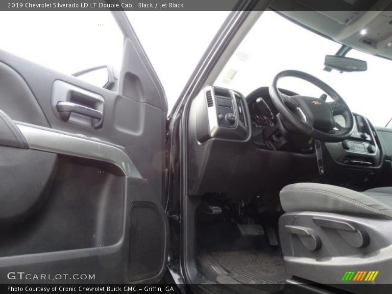 Black / Jet Black 2019 Chevrolet Silverado LD LT Double Cab