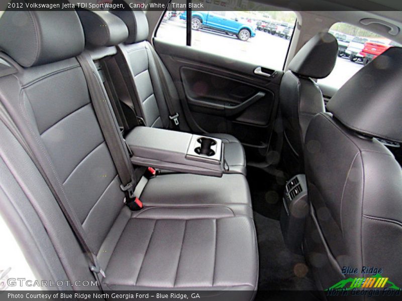 Candy White / Titan Black 2012 Volkswagen Jetta TDI SportWagen