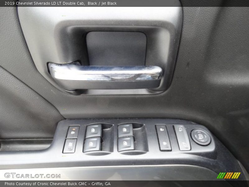 Black / Jet Black 2019 Chevrolet Silverado LD LT Double Cab