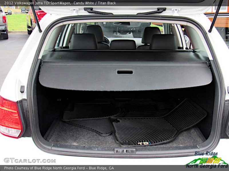 Candy White / Titan Black 2012 Volkswagen Jetta TDI SportWagen