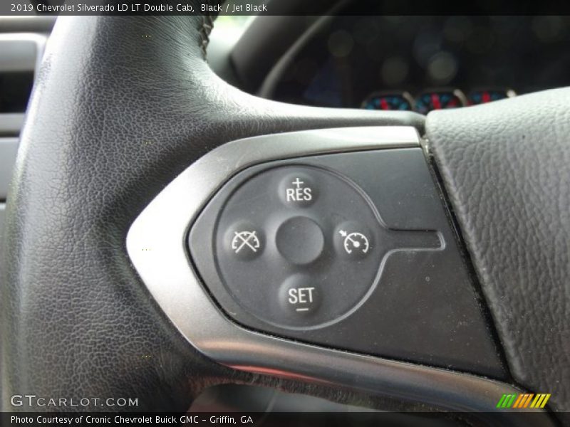 Black / Jet Black 2019 Chevrolet Silverado LD LT Double Cab