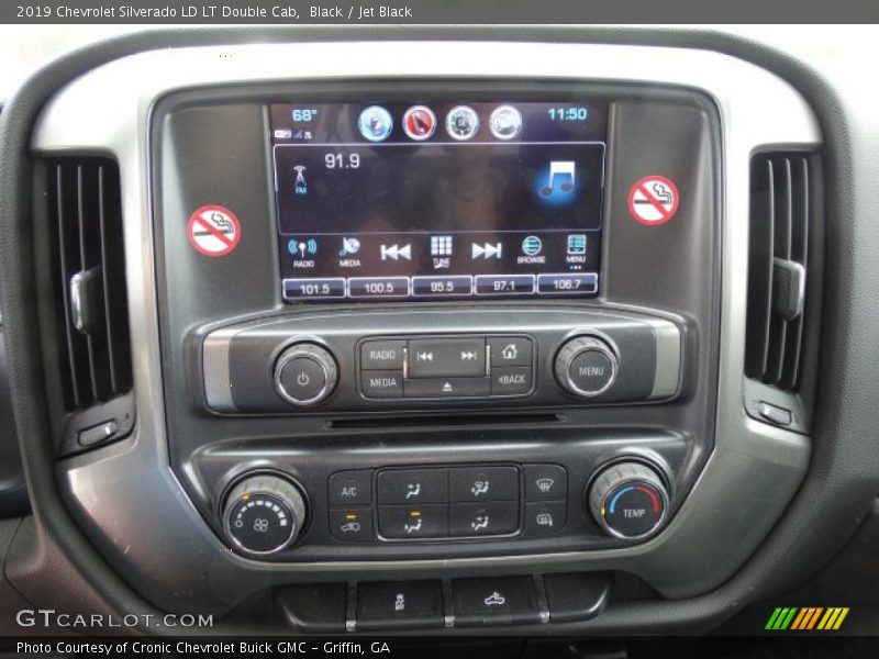 Controls of 2019 Silverado LD LT Double Cab