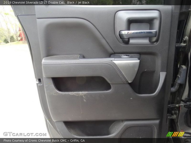 Black / Jet Black 2019 Chevrolet Silverado LD LT Double Cab