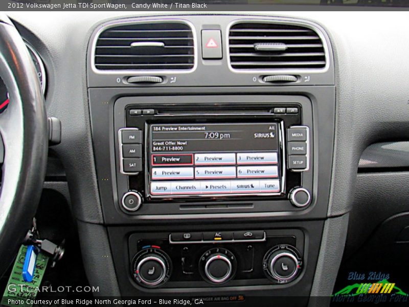 Candy White / Titan Black 2012 Volkswagen Jetta TDI SportWagen