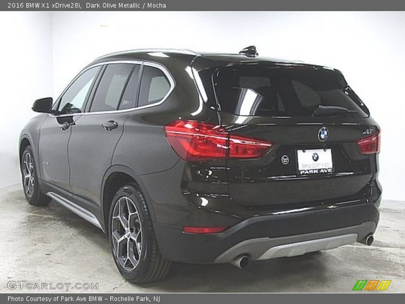 Dark Olive Metallic / Mocha 2016 BMW X1 xDrive28i