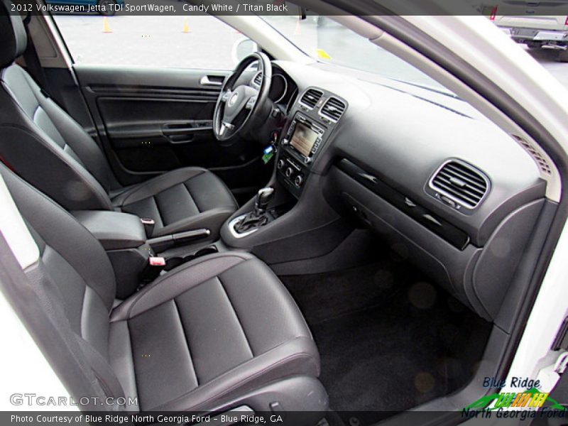 Candy White / Titan Black 2012 Volkswagen Jetta TDI SportWagen