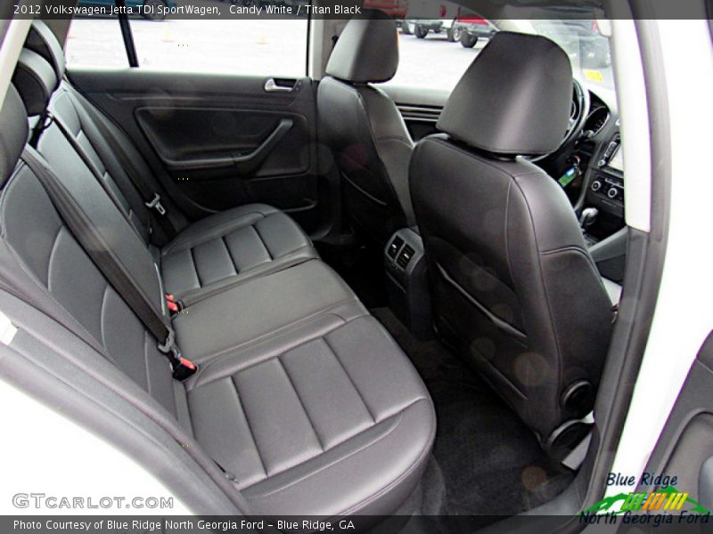 Candy White / Titan Black 2012 Volkswagen Jetta TDI SportWagen