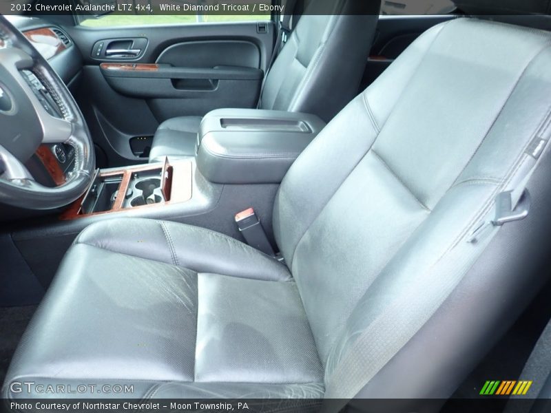 White Diamond Tricoat / Ebony 2012 Chevrolet Avalanche LTZ 4x4