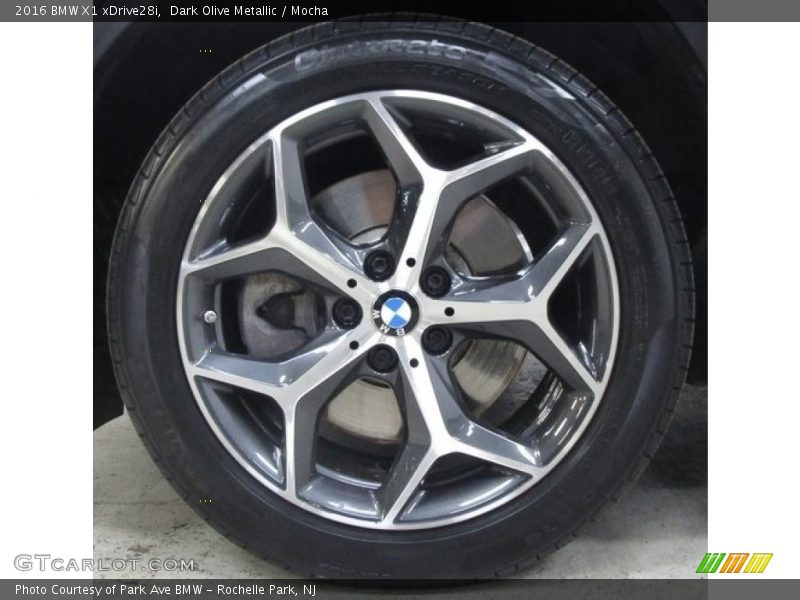 Dark Olive Metallic / Mocha 2016 BMW X1 xDrive28i
