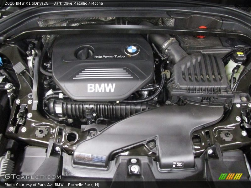 Dark Olive Metallic / Mocha 2016 BMW X1 xDrive28i