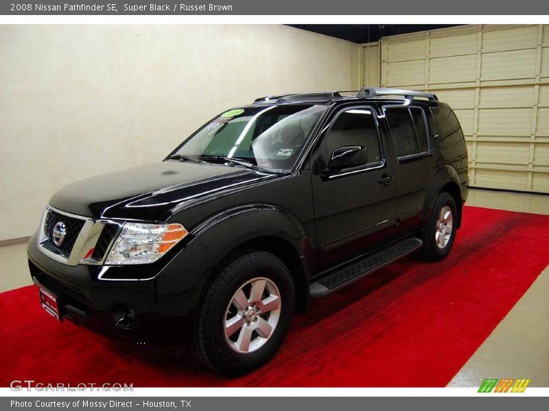 Super Black / Russet Brown 2008 Nissan Pathfinder SE