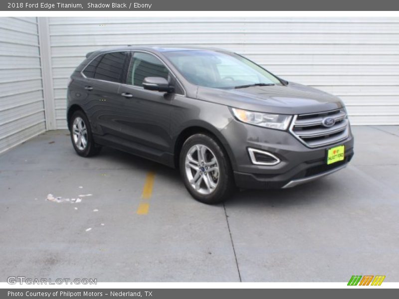Shadow Black / Ebony 2018 Ford Edge Titanium