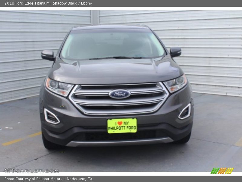 Shadow Black / Ebony 2018 Ford Edge Titanium