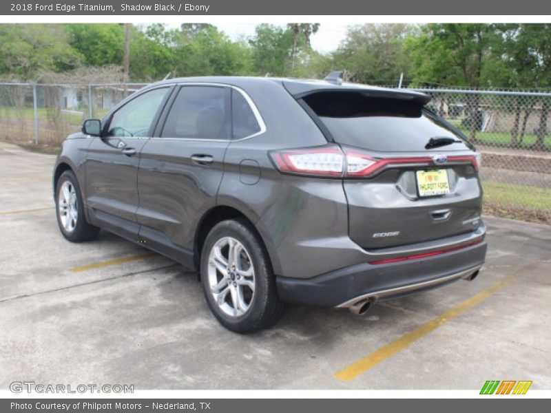 Shadow Black / Ebony 2018 Ford Edge Titanium