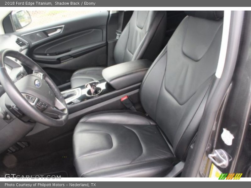 Shadow Black / Ebony 2018 Ford Edge Titanium