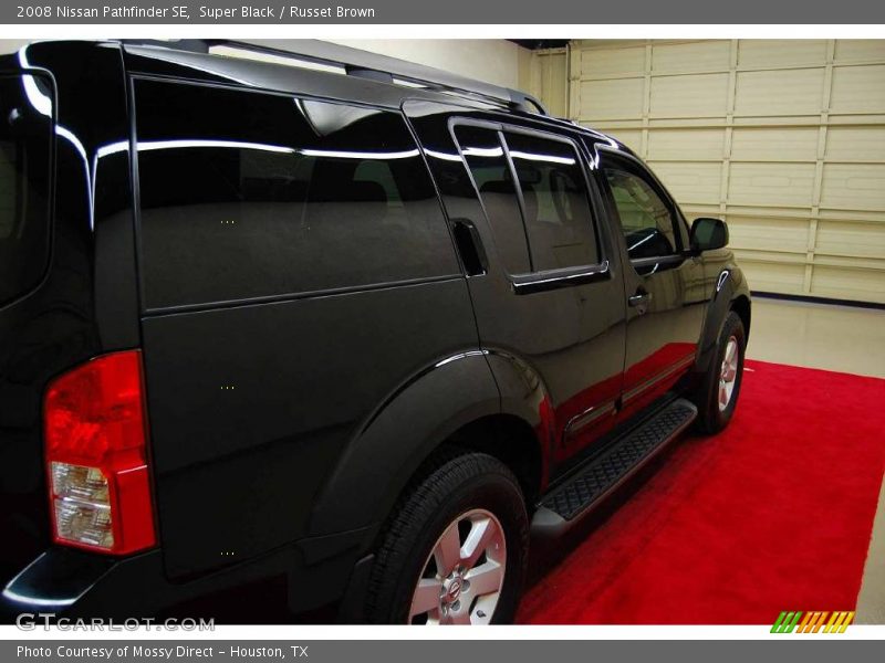 Super Black / Russet Brown 2008 Nissan Pathfinder SE