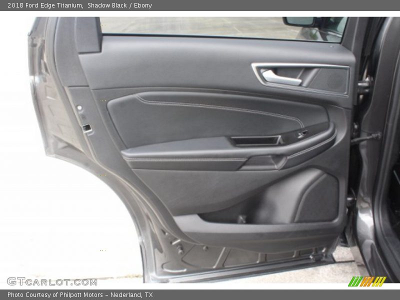 Shadow Black / Ebony 2018 Ford Edge Titanium