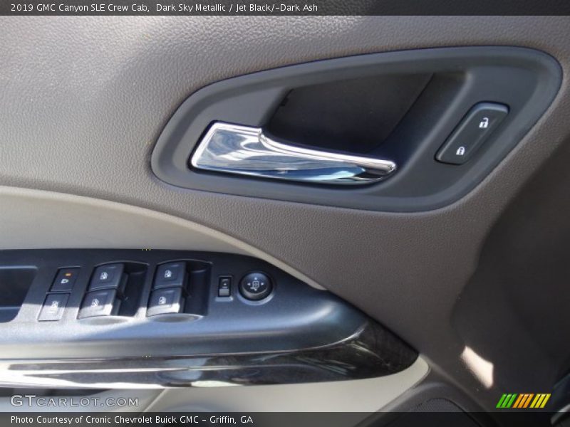 Dark Sky Metallic / Jet Black/­Dark Ash 2019 GMC Canyon SLE Crew Cab
