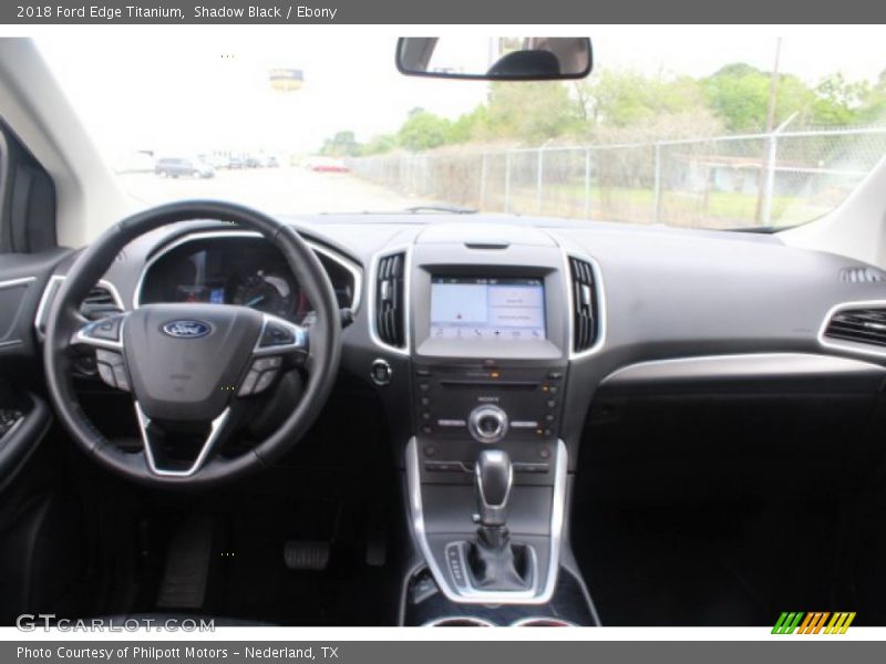 Shadow Black / Ebony 2018 Ford Edge Titanium