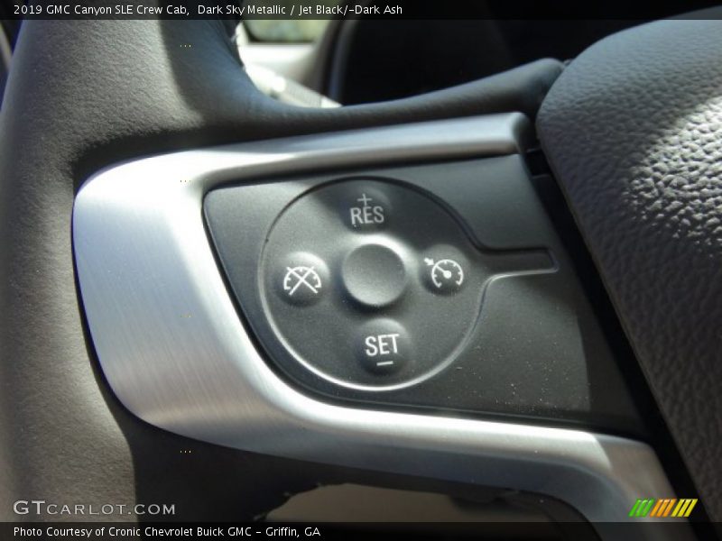 Dark Sky Metallic / Jet Black/­Dark Ash 2019 GMC Canyon SLE Crew Cab