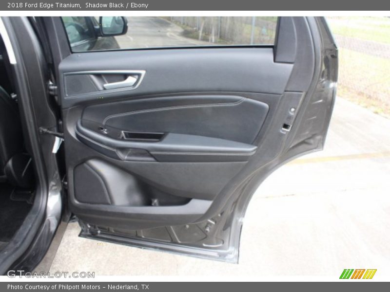 Shadow Black / Ebony 2018 Ford Edge Titanium